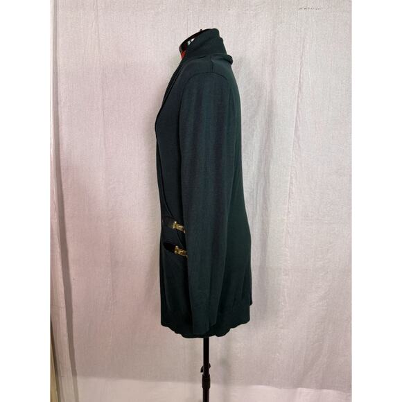 I-N-C international Concepts Womens Sweater Dress Green Size Large E098 - Picture 4 of 11